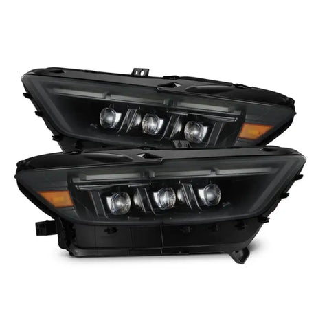 AlphaRex 19-23 Toyota RAV4 NOVA LED Projector Headlights Alpha-Black - 880857 - Lights