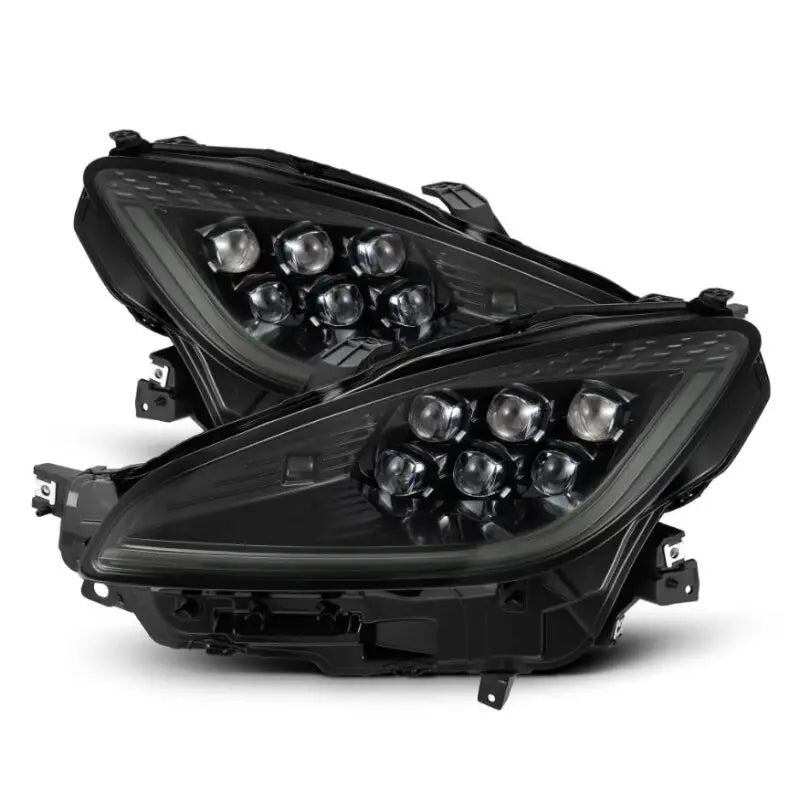 AlphaRex 880875 AlphaRex 21-23 Toyota GR86 / Subaru BRZ NOVA-Series LED Projector Headlights - Alpha Black - 880875