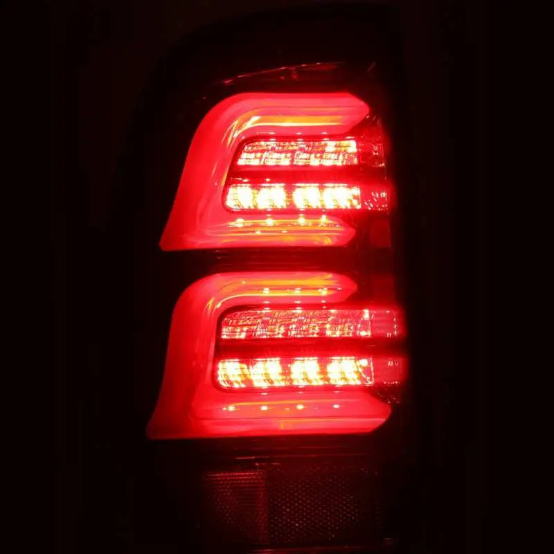AlphaRex 97-03 Ford F-150 (Excl 4 Door SuperCrew Cab) PRO-Series LED Tail Lights Red Smoke - Truck & Automotive