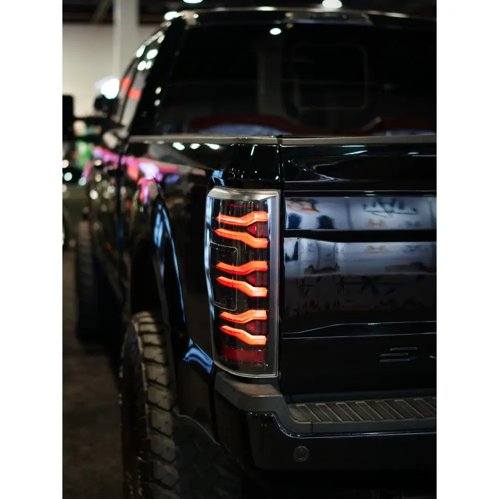Alpharex USA Plug-N-Play Install Tail Light Assembly 659090 - Black Led Lights Alpha-Black