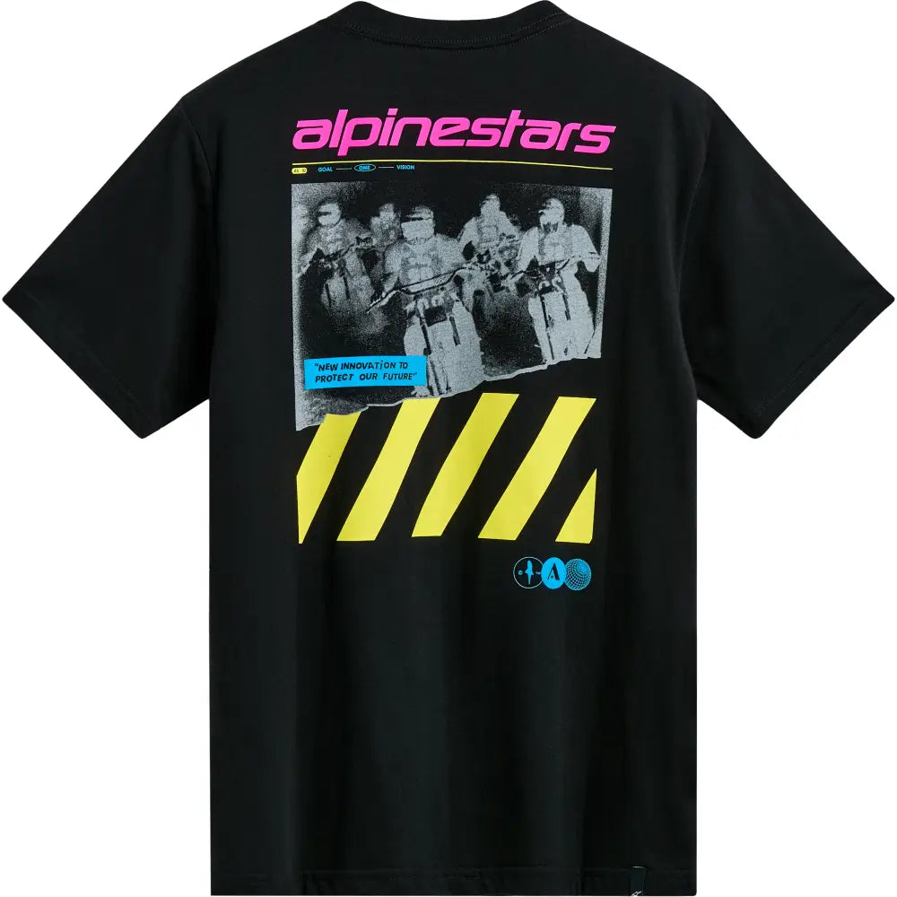 Alpinestars No Barrier Tee Shirts 1215-72260-10-XXL - Black 2XL SS Csf