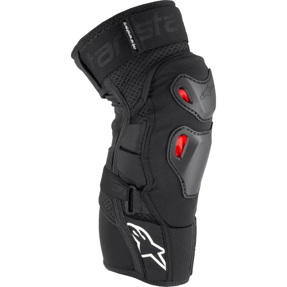 Alpinestars Bionic Pro Plasma Knee Protector Protective/Safety 6503125-132-S/M - Black Red White Small Plsma Protectr