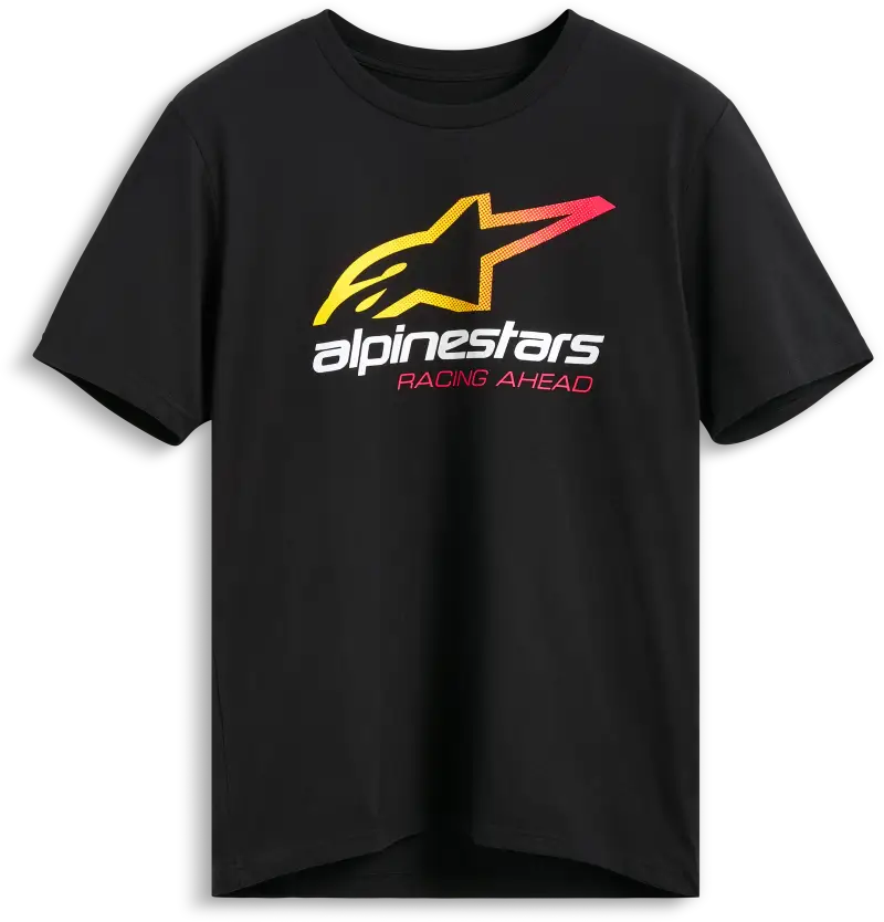 Aligned Ss Csf Tee Black Lg - ALPINESTARS