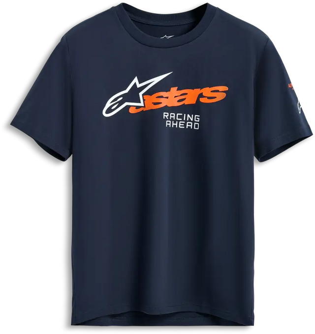 Entitled Ss Csf Tee Black Lg - ALPINESTARS