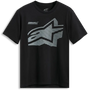 Fasting Ss Csf Tee Black Lg - ALPINESTARS
