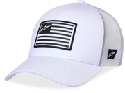 Flag Snapback Hat White/White - ALPINESTARS