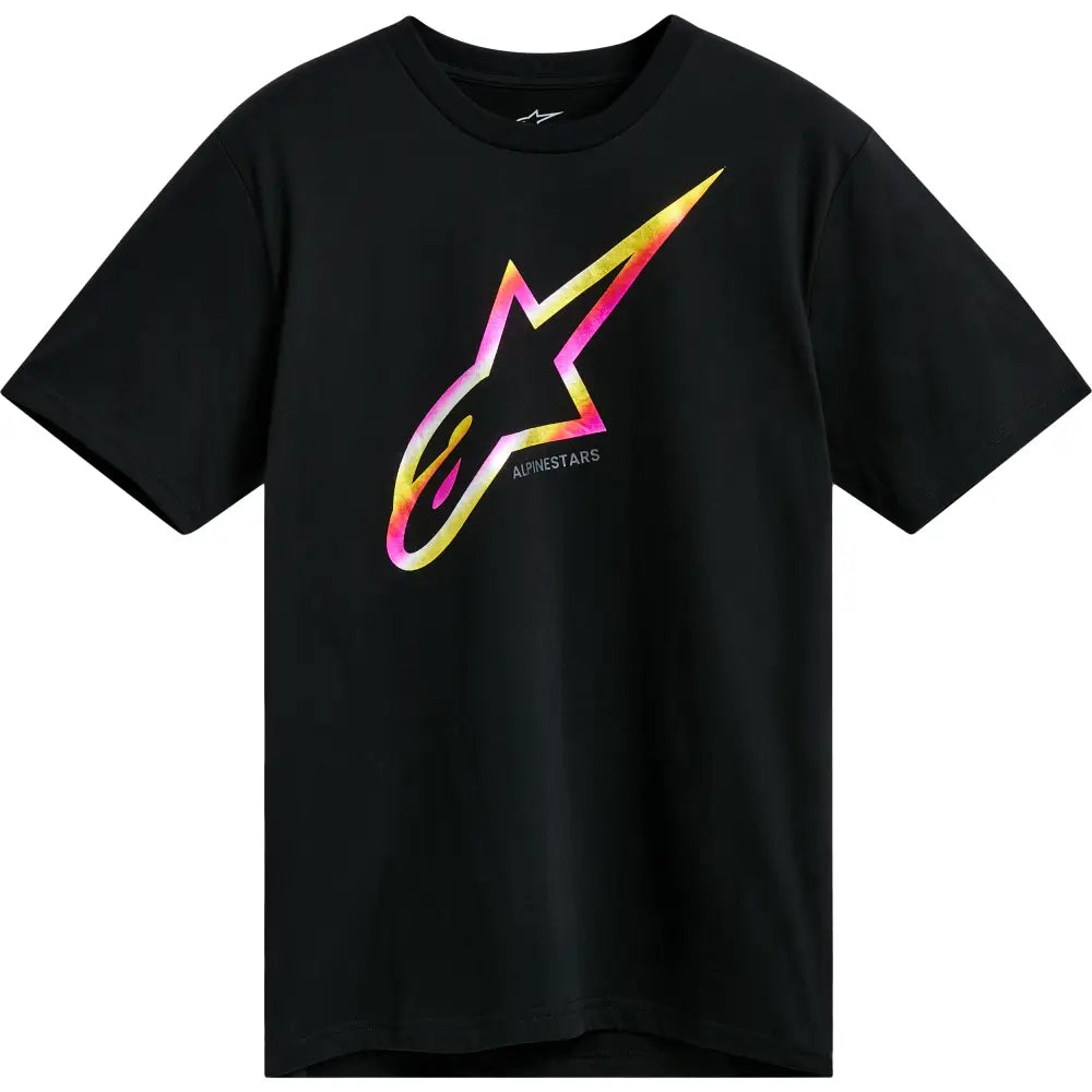 Alpinestars Omnium Tee Shirts 1215-72000-10-XL - Black XL SS Csf