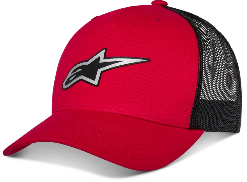 Reflect Ageless Trucker Hat Red/Black - ALPINESTARS