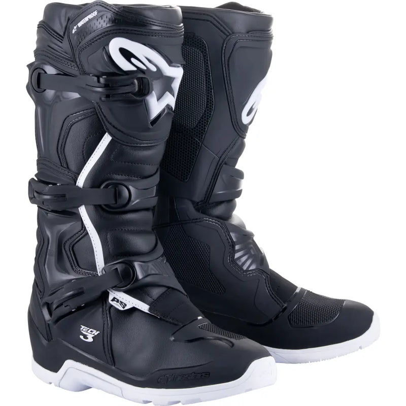 Alpinestars Tech 3 Enduro Waterproof Boots Footwear 2013324-12-5 - Black Wtrprf SZ