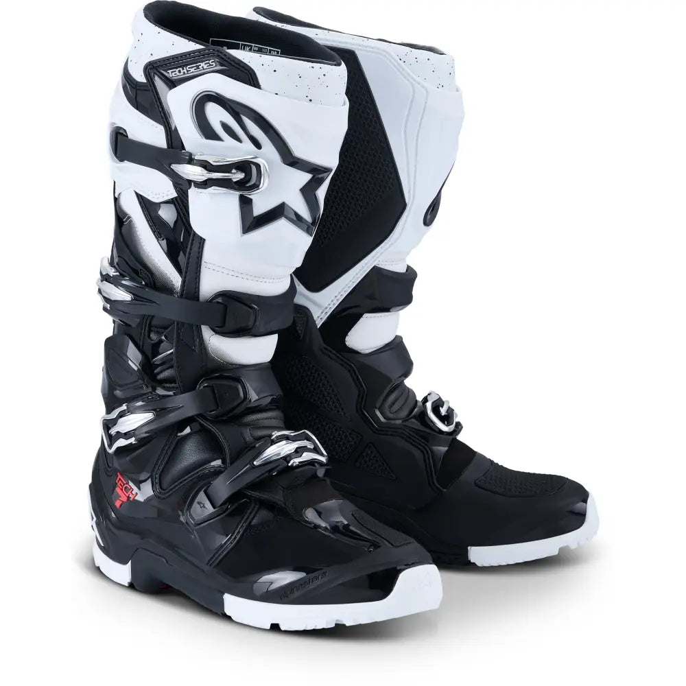 Alpinestars Tech 7 Enduro Boots Footwear 2010426-12-5 - Black White