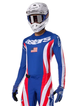 Alpinestars Techstar Union Limited Edition Jersey Red/Dark Blue/White 