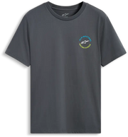 True Ss Csf Tee Charcoal Sm - ALPINESTARS