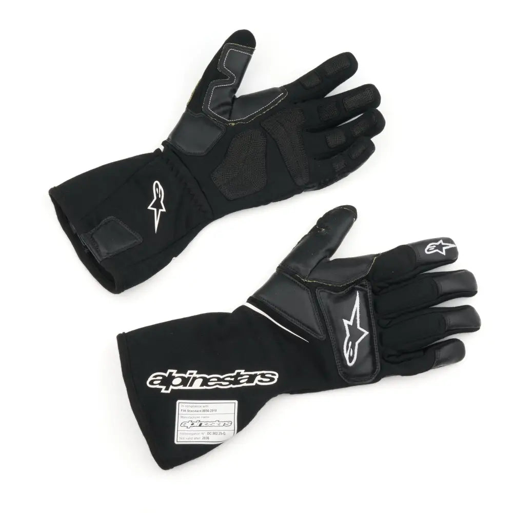 Alpinestars USA FIA Approved Driving Gloves 3550226-12-2XL - Black Medium Tech-M V2 2X-Large