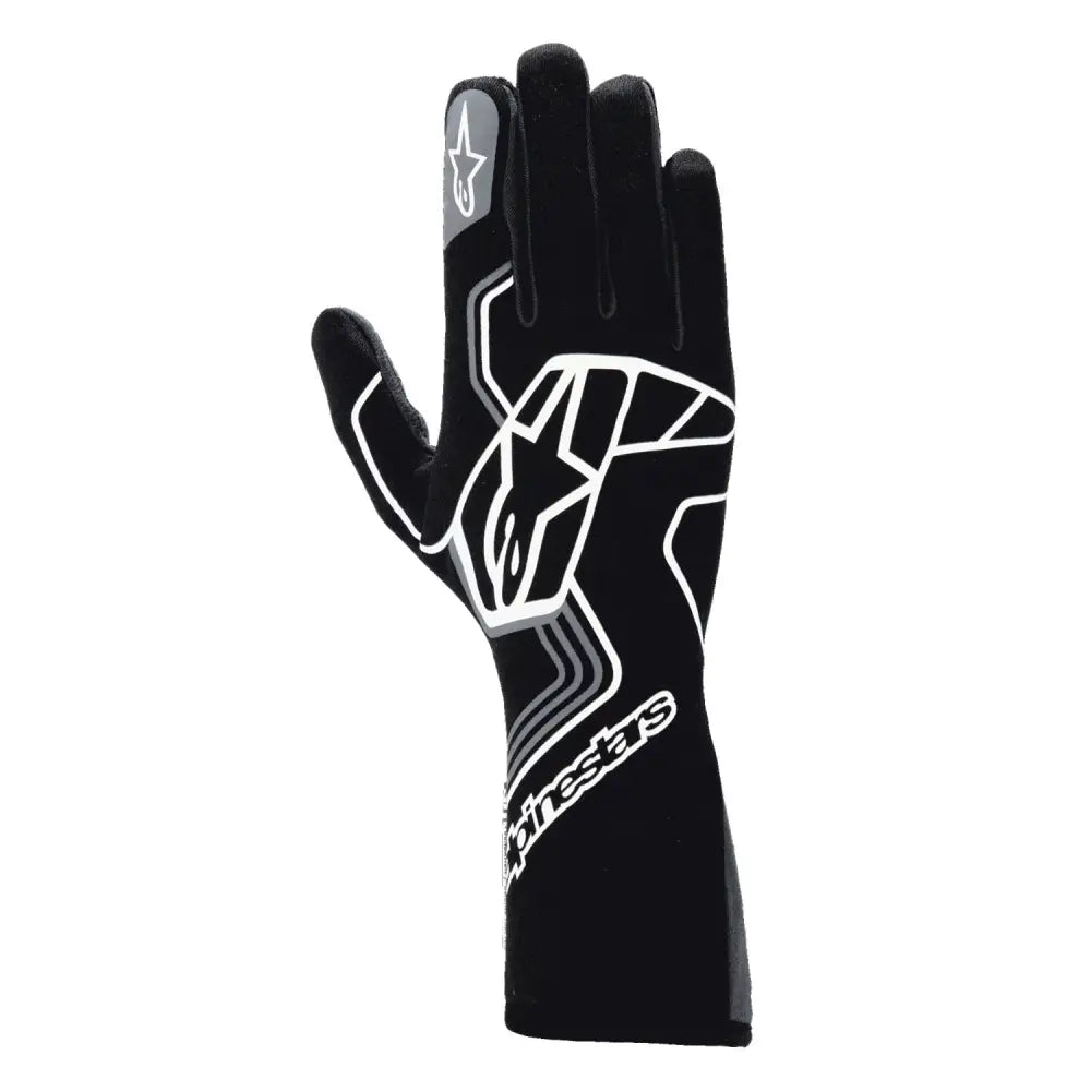 Alpinestars USA FIA Approved Driving Gloves 3552024-1169-2XL - Black 2XL Tech-1 Race V4 2X-Large