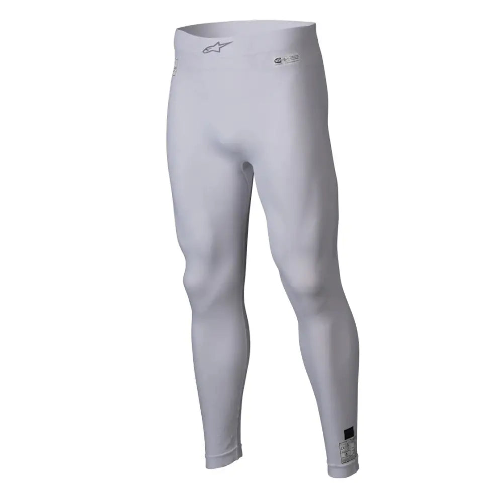 Alpinestars USA FIA Approved Fire Retardant Underwear Bottoms 4750425-20-M/L - White Medium Btm ZX Evo V3 LRG Long