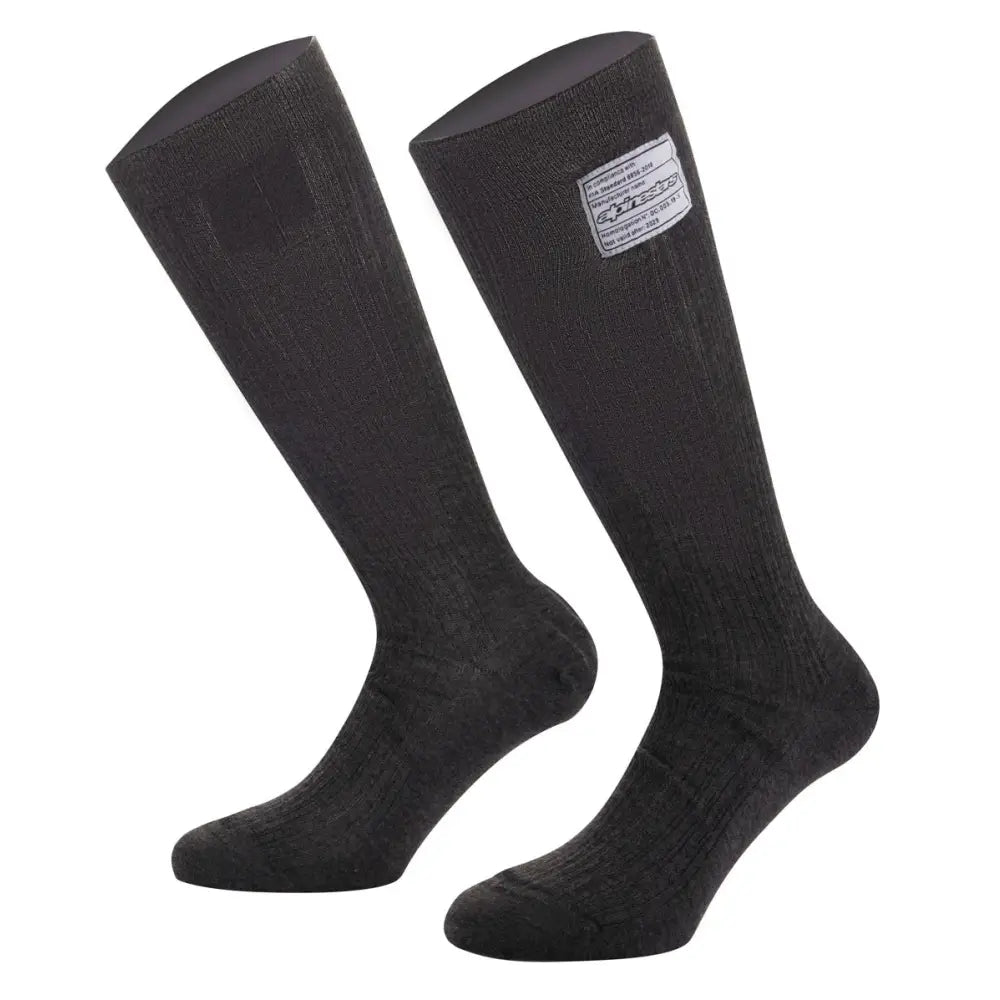 Alpinestars USA FIA Approved Socks 4704021-10-S - Black Small Race V4