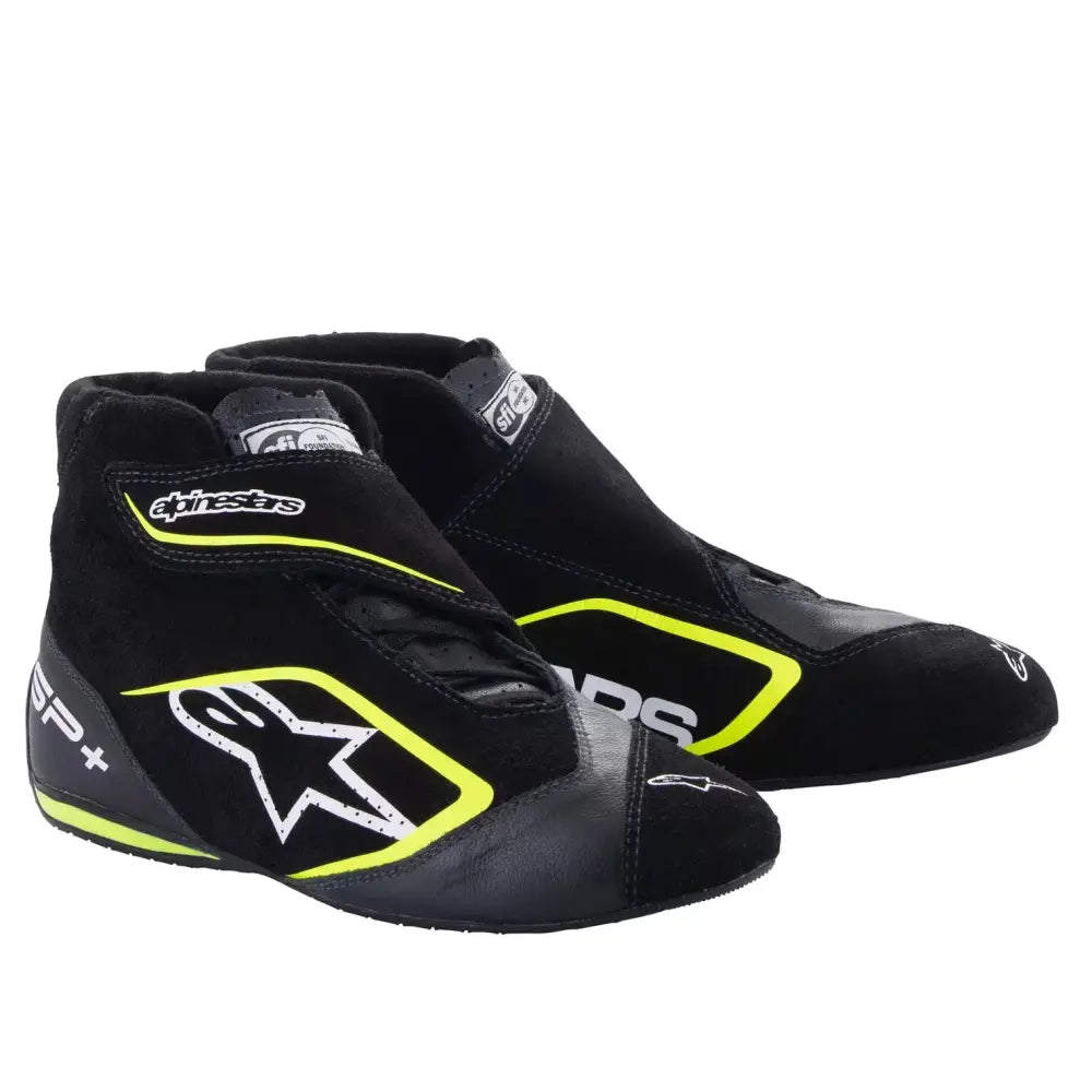 Alpinestars USA Fire Retardant Fabric Inner Driving Shoe 2710823-155-8.5 - Black Shoes SP Flou 8.5