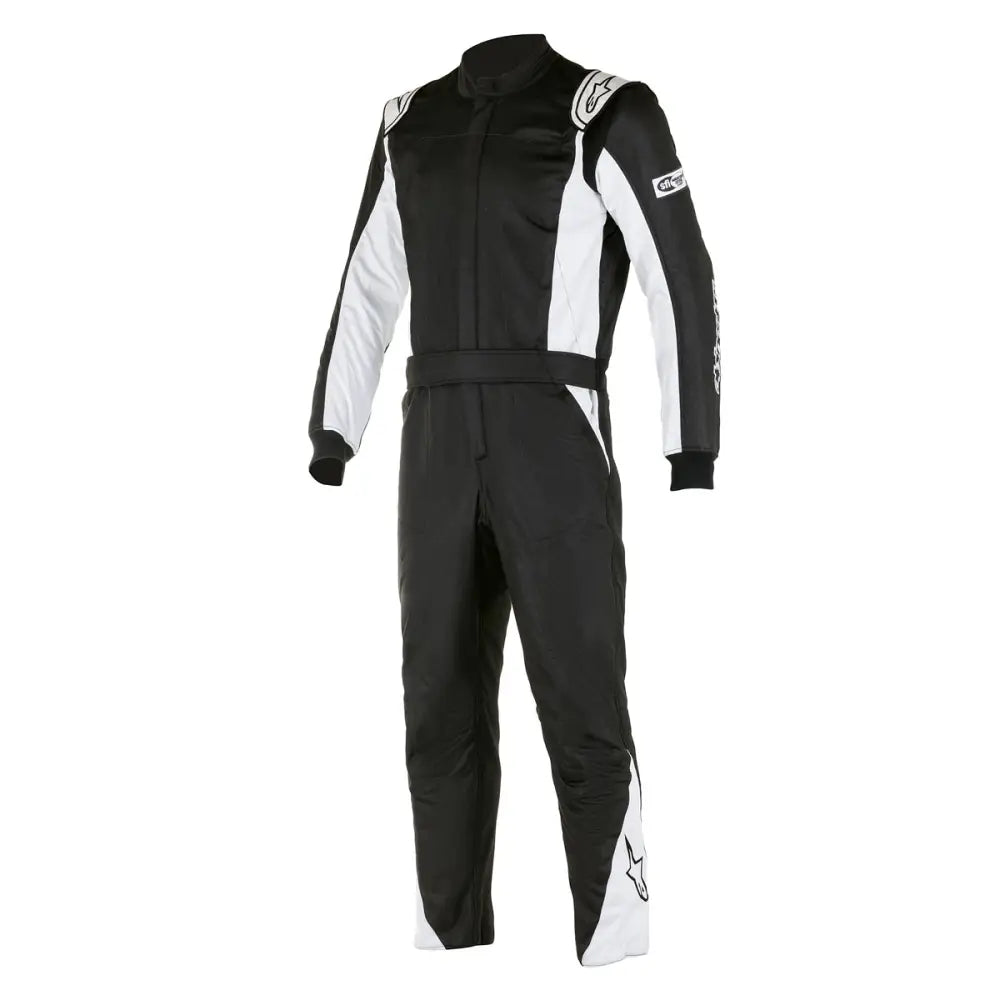Alpinestars USA Size 54 Driving Suits 3352822-119-54 - Black Silver Medium Suit Atom
