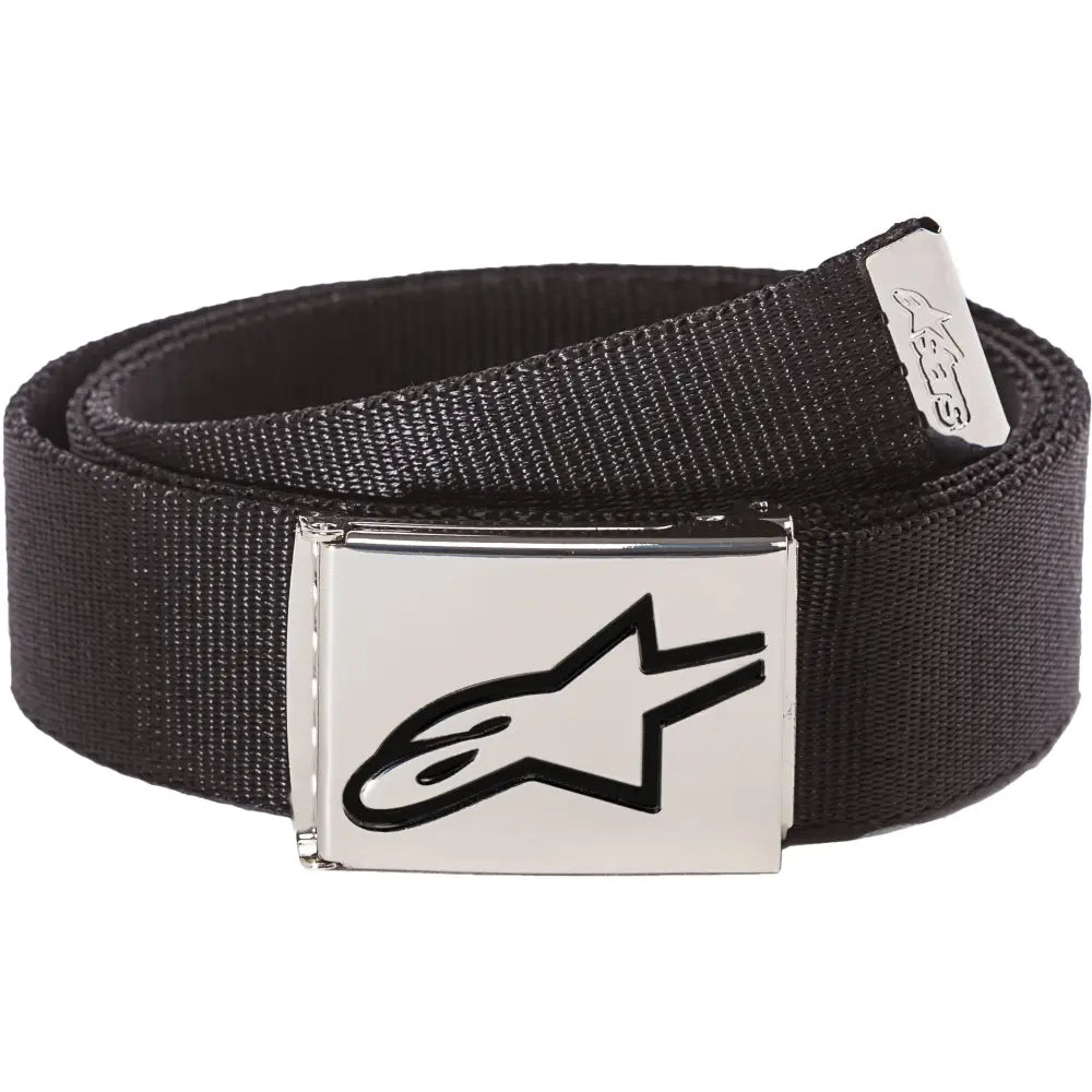 Alpinestars Web Belt Accessories 1019-93300-1187-OS - Black Chrome Ageless