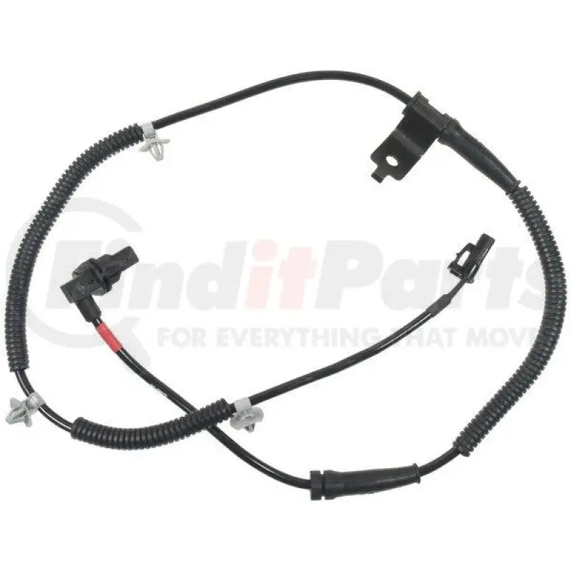 Black ABS sensor with mounting hardware.