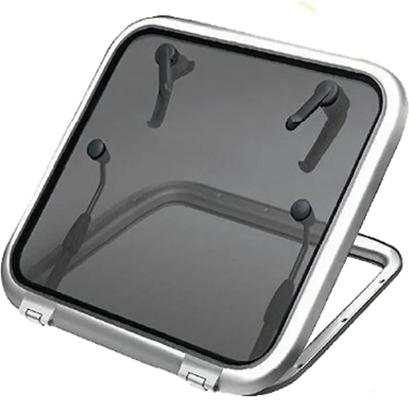 ALT6363SL Vetus Altus Escape Hatch 24.7"x24.7", sleek silver finish, durable marine construction, ample ventilation, RV, Automotive, Powersports, off-road, marine, exterior, truck accessories, interior, truck bed, rv parts, Marine, AVADA - Best Sellers, Must Haves