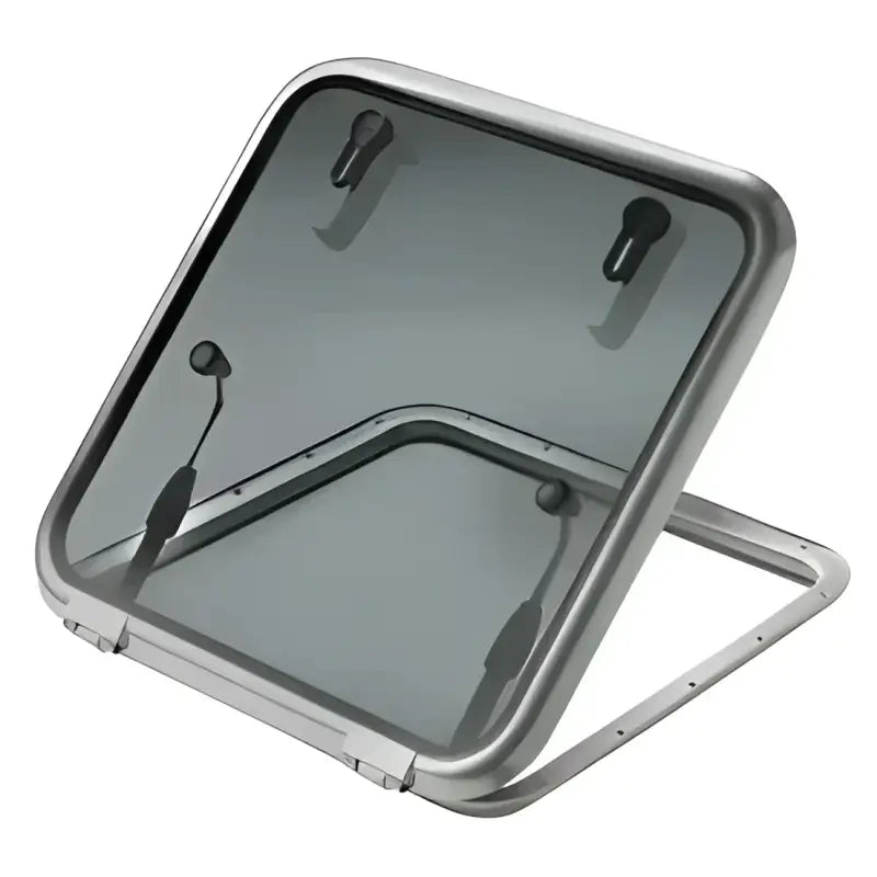 ALT6363SL Vetus Altus Escape Hatch 24.7"X24.7" Silver; Durable, Secure, Stylish Marine Accessory for Boats; Perfect for RV, Automotive, Powersports, Off-road Use; Interior and Exterior Truck Bed Upgrade; Marine, AVADA - Best Sellers, Must Haves