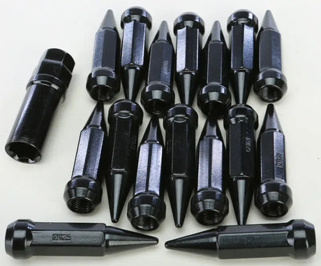 ALUG-SB-19BX Sedona Spike Lug Nut 12Mmx1.25 60’ Black Tapered 17Mm Hd W/Key - Wheel