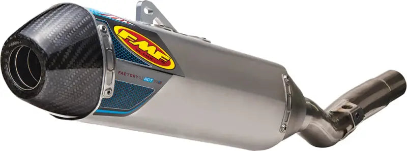 FMF Aluminum Factory 4.1 Rct Slip On W/Carbon Endcap for Powersports