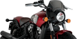 Aluminium Front Plate Black - PUIG