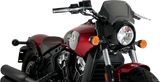 Aluminium Front Plate Black - PUIG