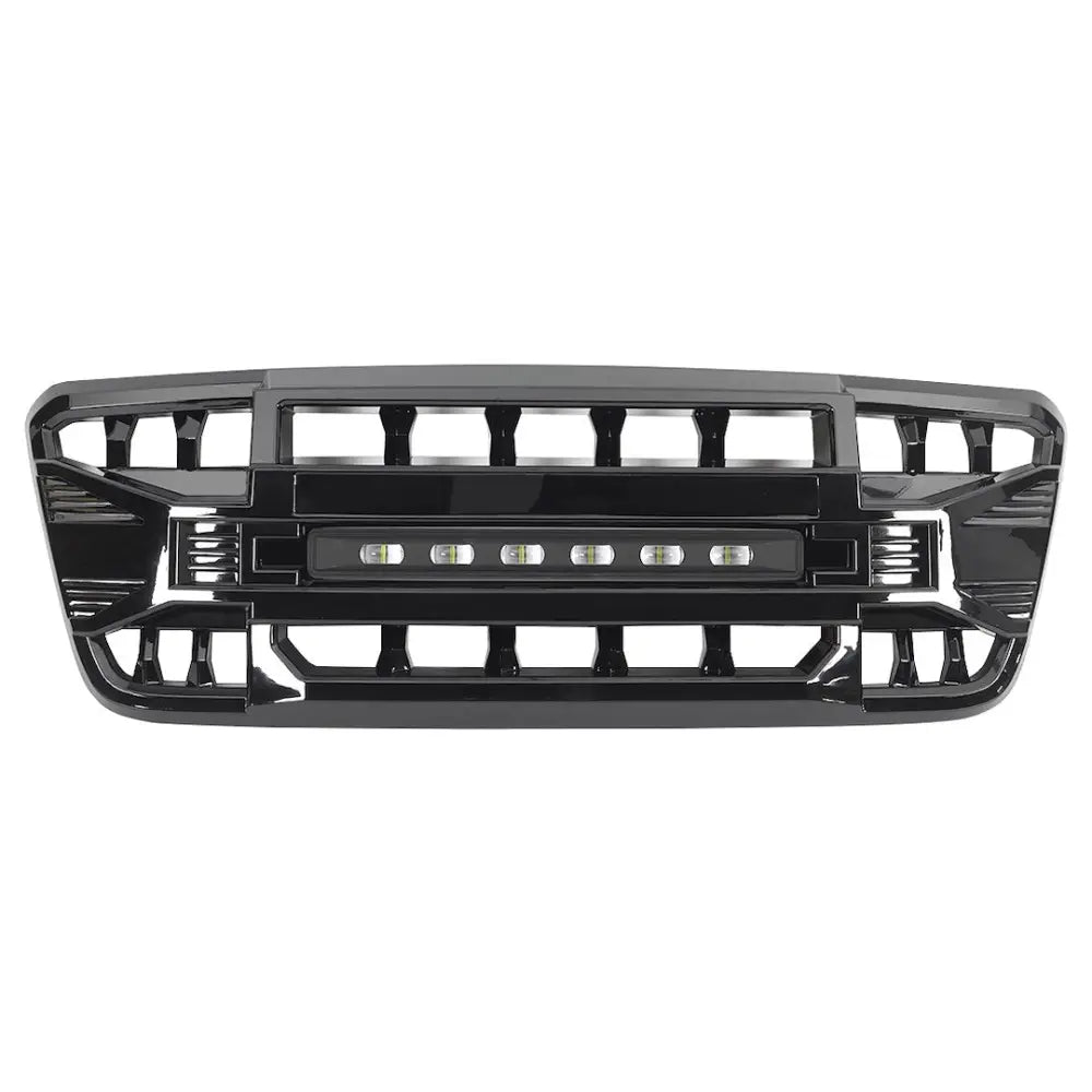 American MOD Direct Fit Replacement Grille Amfmaa00128 - Armor Led OFF-Road Lights