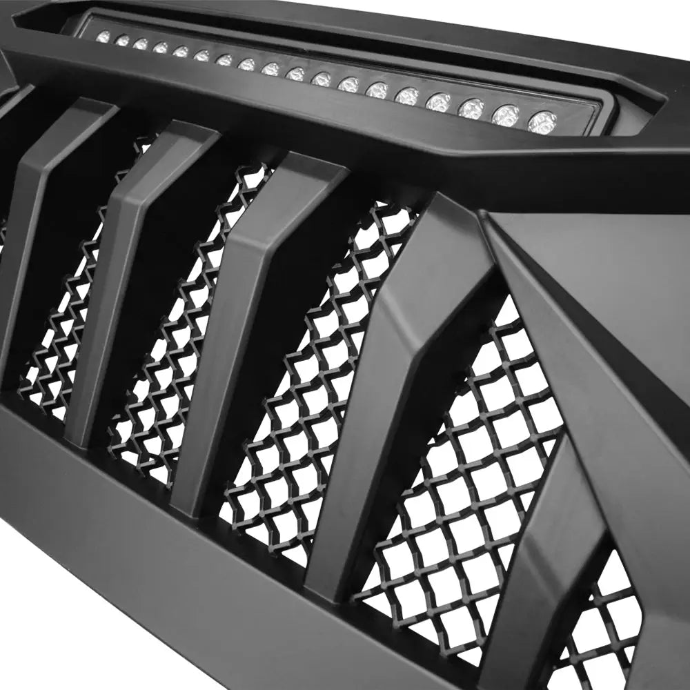 American MOD Aggressive Off-Road Styling Grille Amjpca00102 - Demon Led OFF-Road Ligh