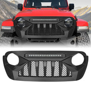 American MOD Aggressive Off-Road Styling Grille Amjpca00102 - Demon Led OFF-Road Ligh