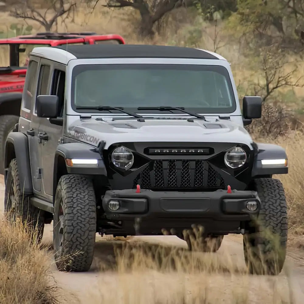 American MOD Aggressive Off-Road Styling Grille Amjpca00117 - Demon Led OFF-Road