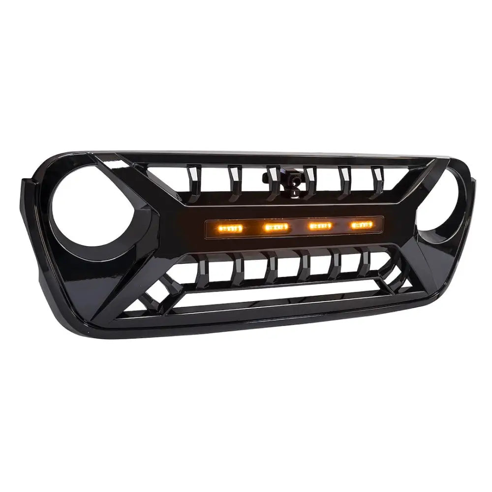 American MOD Aggressive Off-Road Styling Grille Amjpca00128 - Armor Amber Lights FR