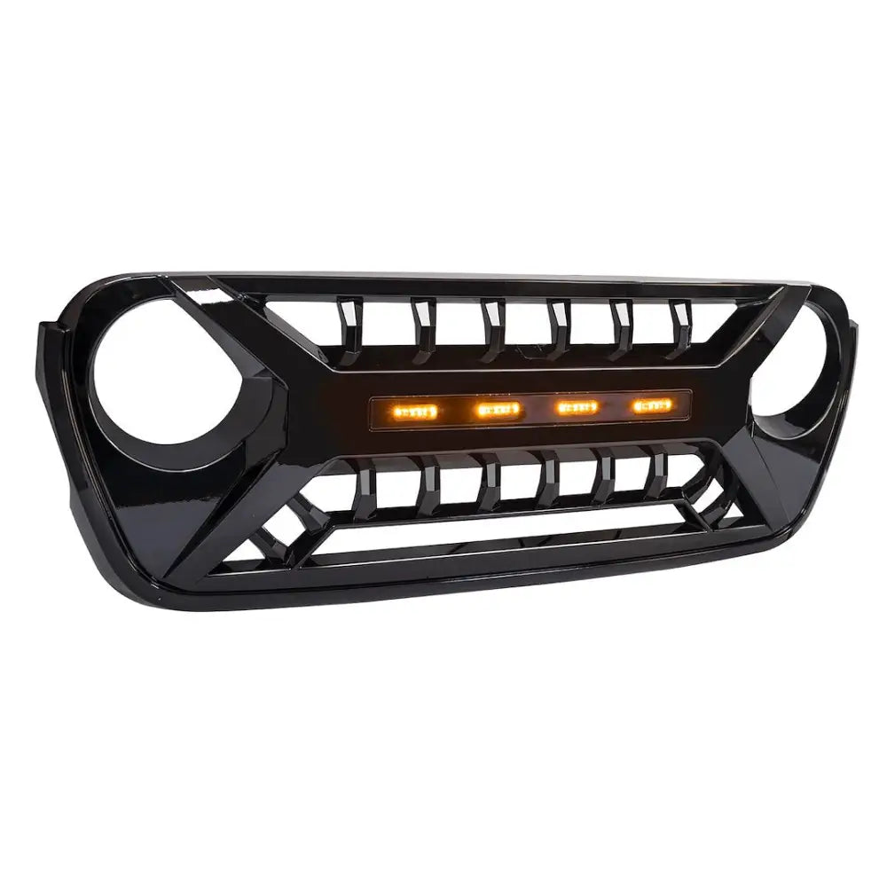 American MOD Aggressive Off-Road Styling Grille Amjpca00128 - Armor Amber Lights FR