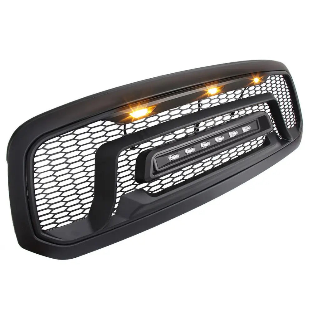 American MOD Mean Aggressive Styling Grille Amdeba00101 - Armor OFF-Road Lights
