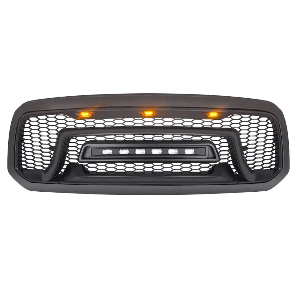 American MOD Mean Aggressive Styling Grille Amdeba00101 - Armor OFF-Road Lights
