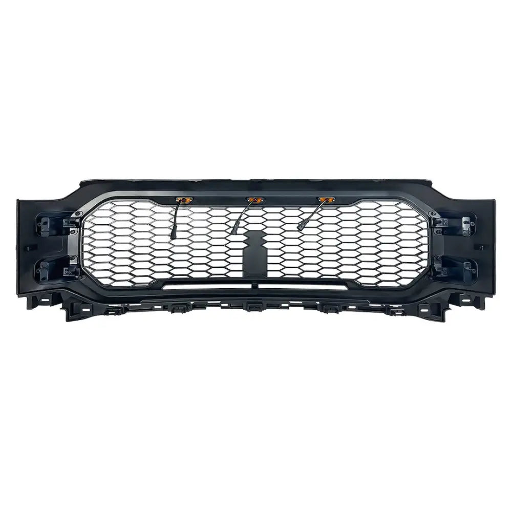 American MOD Mean Aggressive Styling Grille Amfmaa00122 - Mesh Amber Lights