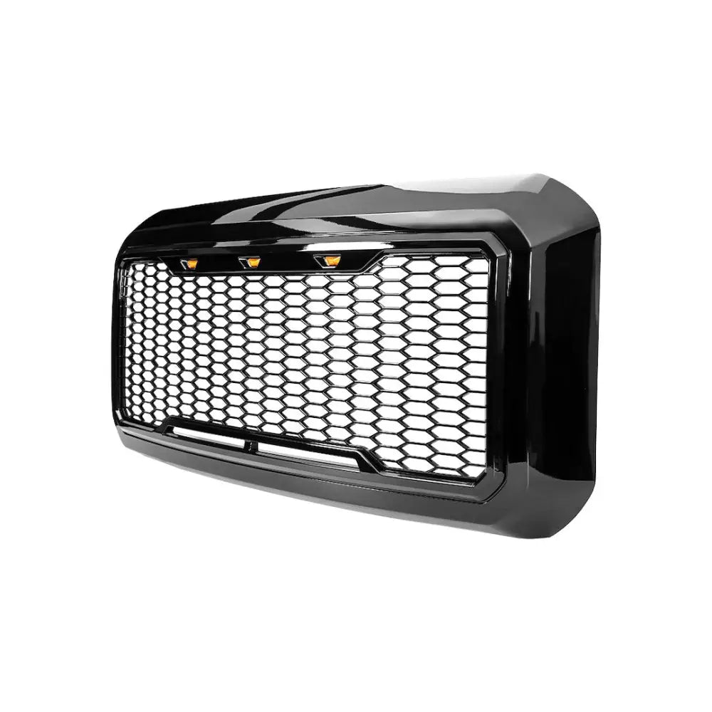 American MOD Mean Aggressive Styling Grille Amfmfa00125 - Raptor Style Mesh Amber