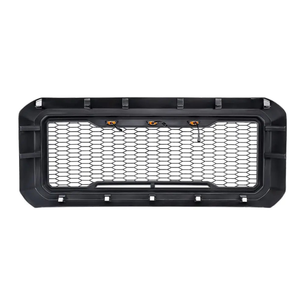 American MOD Mean Aggressive Styling Grille Amfmfa00125 - Raptor Style Mesh Amber