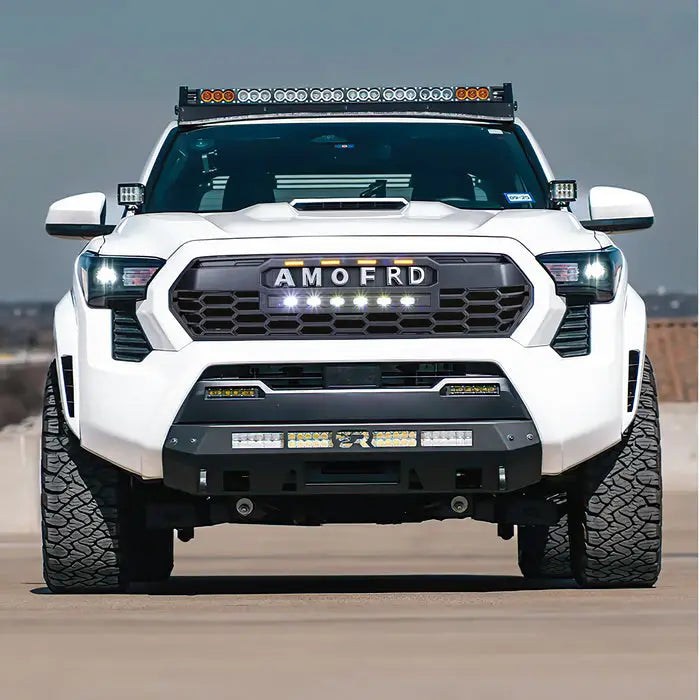American MOD American Modified Unique Style Grille Amtytaa00130 - Trd Pro Led Amber Diy