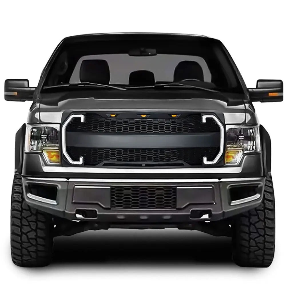 American MOD Unique American Modified Style Grille Amfmaa00124 - Raptor Drl SE