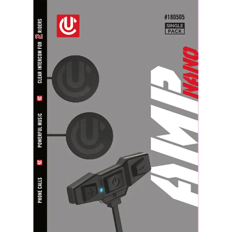 Amp Nano Single Kit Helmet Audio Single Kit - UCLEAR