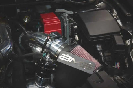 AMS Performance 08-15 Mitsubishi EVO X Intake Fan Shield for Standard Intake (Excl CAI) 