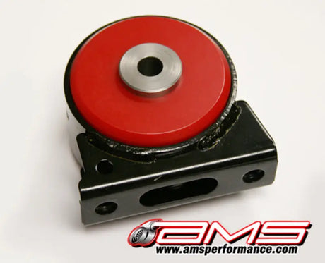 AMS Performance 08-15 Mitsubishi EVO X / Ralliart Front Lower Motor Mount Insert - Red/Race - Truck & Automotive