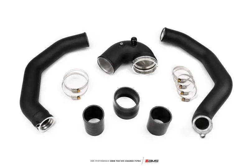 AMS Performance 15-18 BMW M3 / 15-20 M4 w/ S55 3.0L Turbo Engine Charge Pipes - Truck & Automotive