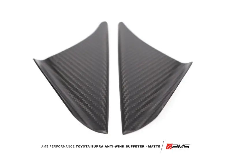 AMS Performance 2020 + Toyota GR Supra Anti-Wind Buffeting Kit - Matte Carbon - Truck & Automotive