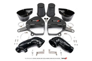 AMS Performance Infiniti Q50/Q60 Red Alpha Matte Carbon Intake Kit - Truck & Automotive