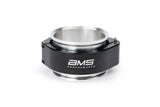 Black and silver metal coupling from AMS Performance QuickClamp 3.0in complete assembly with standard ferrules
